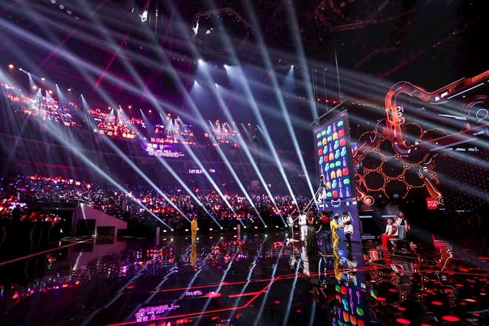 Gala đếm ngược đến ngày 11/11/2019 của Alibaba tại Thượng Hải. Ảnh: Handout.