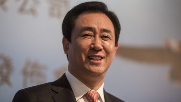 Tài sản của ông Hui tăng trong năm 2016 nhờ bất động sản tại các thành phố lớn của Trung Quốc tăng giá, cùng với việc tập đoàn China Evergrande của ông ra mắt thêm 81 dự án. Ảnh: AFR.