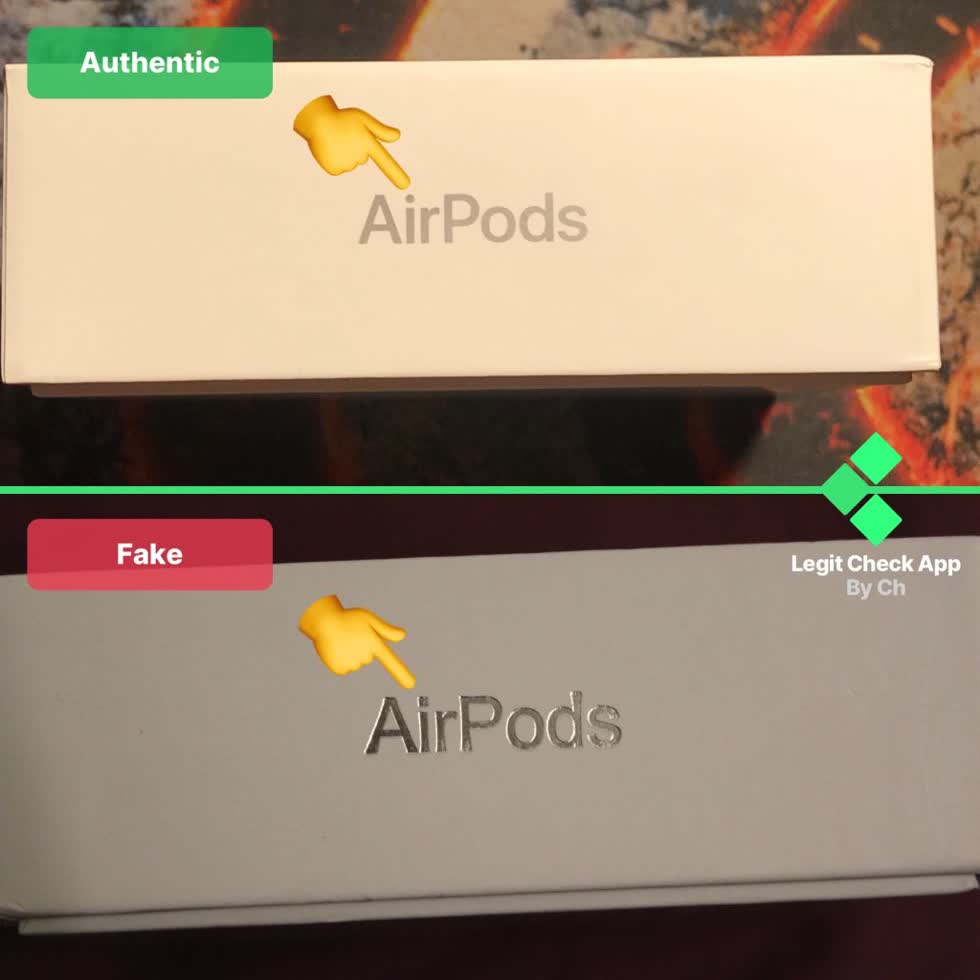 Làm thế nào để phân biệt AirPods chính hãng và AirPods Fake