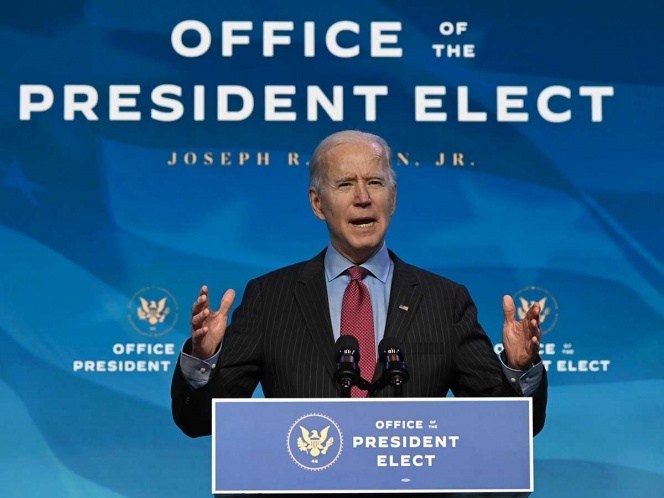 Tổng thống Joe Biden công bố kế hoạch kích thích kinh tế 2.000 tỷ USD. Ảnh: TTXVN.