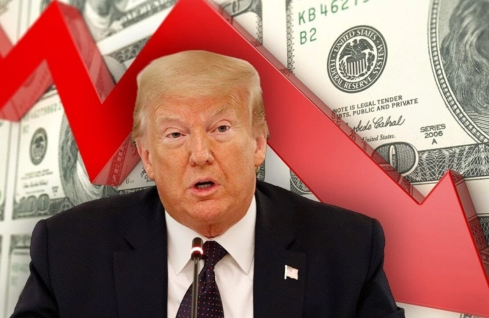   Nợ công Mỹ tăng thêm 7.000 tỷ USD trong nhiệm kỳ của Tổng thống Donald Trump.  