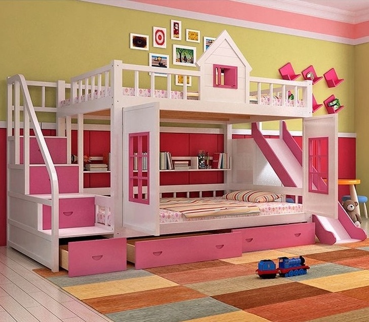 18 mẫu thiết kế giường tầng khiến trẻ có cả bầu trời thơ ấu