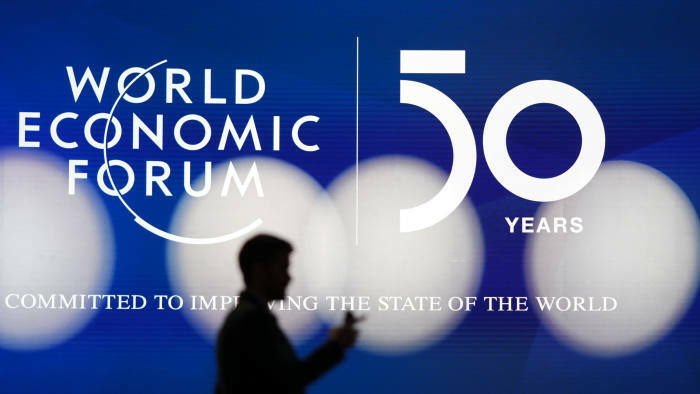 Đây là lần thứ 50 Diễn đàn Kinh tế Thế giới (WEF) tại Davos được tổ chức. Ảnh: AP.