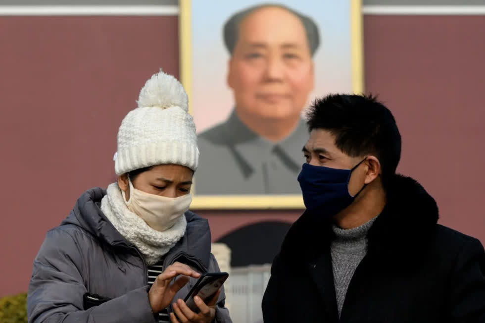 Trung Quốc cho biết họ sẽ bơm thêm tiền vào hệ thống tài chính để đảm bảo sự bùng phát của coronavirus không gây ra sự suy giảm kinh tế hơn nữa. Ảnh: AFP