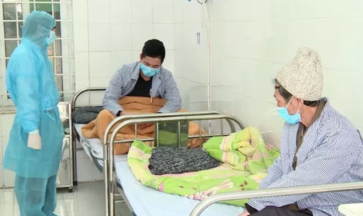   Bệnh nhân nghi nhiễm Covid-19 đang được theo dõi, điều trị cách ly tại huyện Bình Xuyên, tỉnh Vĩnh Phúc  