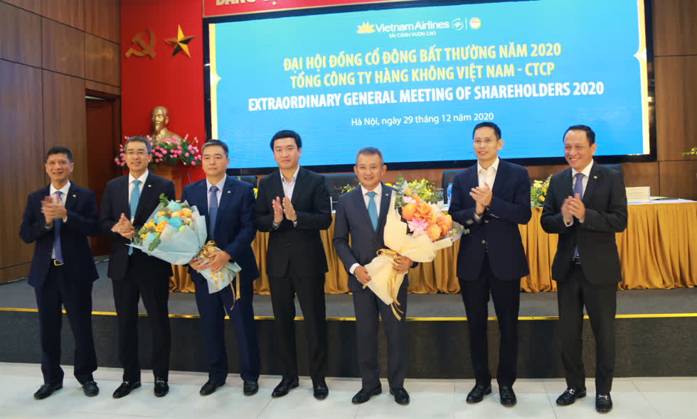 Đại hội cổ đông bất thường của Vietnam Airlines ngày 29/12/2020 cũng miễn nhiệm chức danh Thành viên Hội đồng quản trị đối với ông Dương Trí Thành. Ông Thành sẽ nghỉ hưu từ đầu năm 2021. Ảnh: VNA