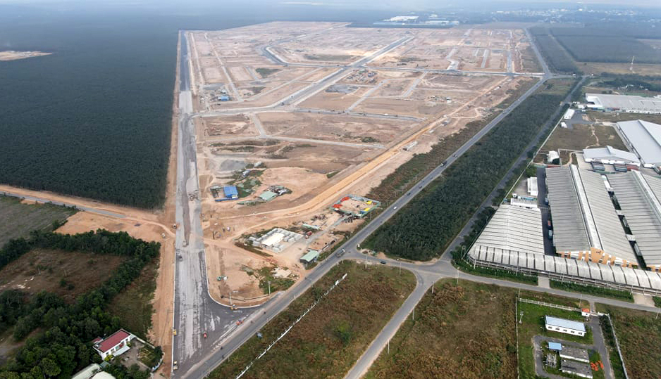 Tỉnh Đồng Nai đã đầu tư Khu tái định cư Lộc An - Bình Sơn hơn 280 ha, bố trí chỗ ở cho gần 30.000 người. Ảnh: VnExpress