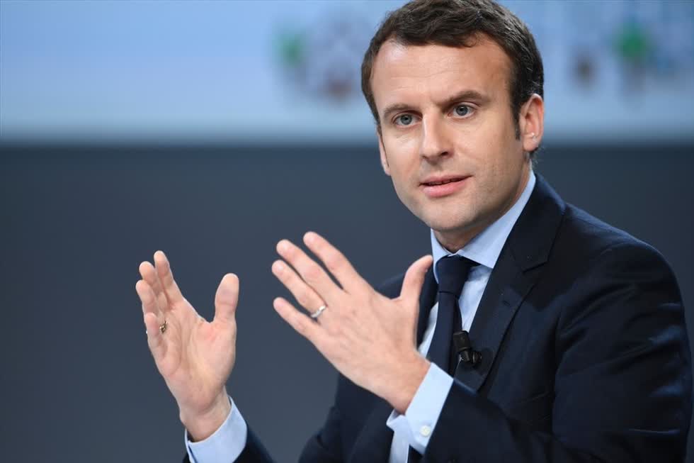 Tổng thống Pháp Emmanuel Macron. Nguồn: AP