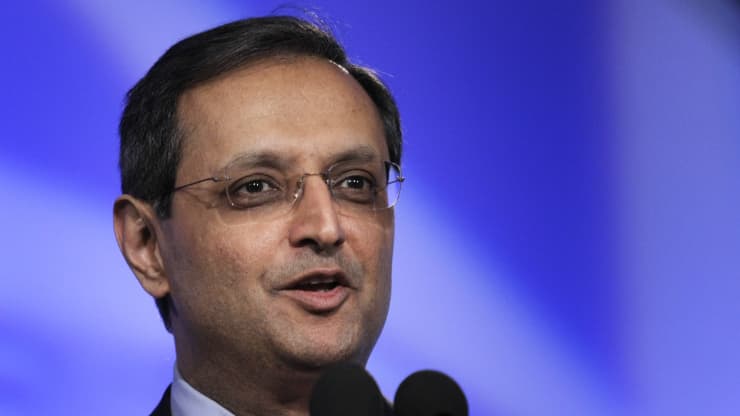 Vikram Pandit, cựu Giám đốc điều hành của Citigroup. Ảnh: Getty.