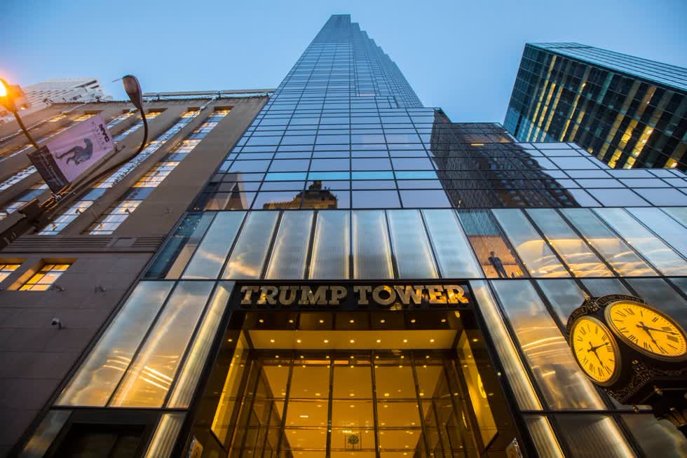 Tòa nhà Trump Tower là trụ sở cho chiến dịch tranh cử của Trump vào năm 2016. Ảnh: Hiroko Masuike