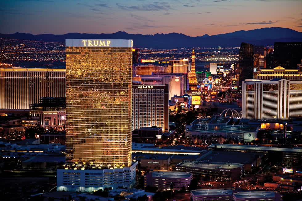 Tòa nhà Trump Hotel ở Las Vegas, Mỹ. Ảnh: trumphotel