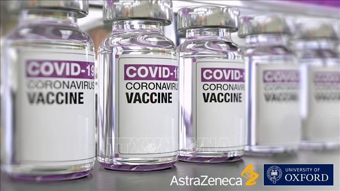  Vaccine COVID019 do hãng dược AstraZeneca phối hợp với Đại học Oxford phát triển. Ảnh: Yonhap/TTXVN