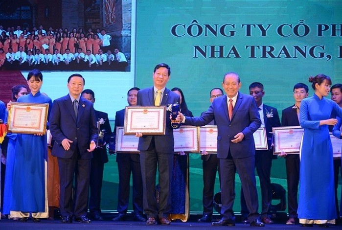 Vinpearl nhận giải Môi trường quốc gia duy nhất của ngành du lịch