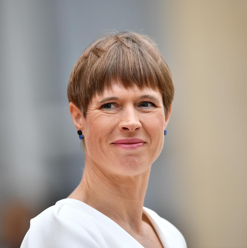 Tổng thống Estonia, Kersti Kaljulaid, muốn trở thành người đứng đầu tiếp theo của OECD. Ảnh: Getty