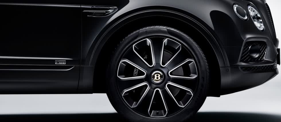 Mâm xe phiên bản Bentley Bentayga V8 Design Series.