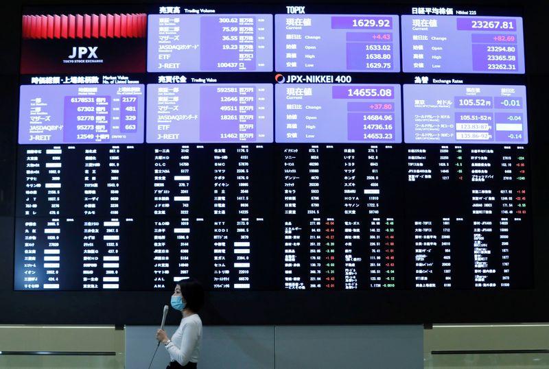 Cổ phiếu châu Á tăng do Tổng thống Trump thông qua gói kích thích, Nikkei đạt mức cao nhất 30 năm. Ảnh minh họa