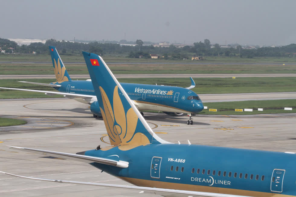 Vietnam Airlines dự kiến phục hồi doanh thu và có lãi từ năm 2023 và hết lỗ luỹ kế vào năm 2025. Ảnh: VNA