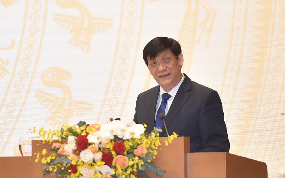 Bộ trương Bộ Y tế Nguyễn Thanh Long với nhiều mục tiêu xây dựng nền y tế thông minh năm 2021. Ảnh: VGP