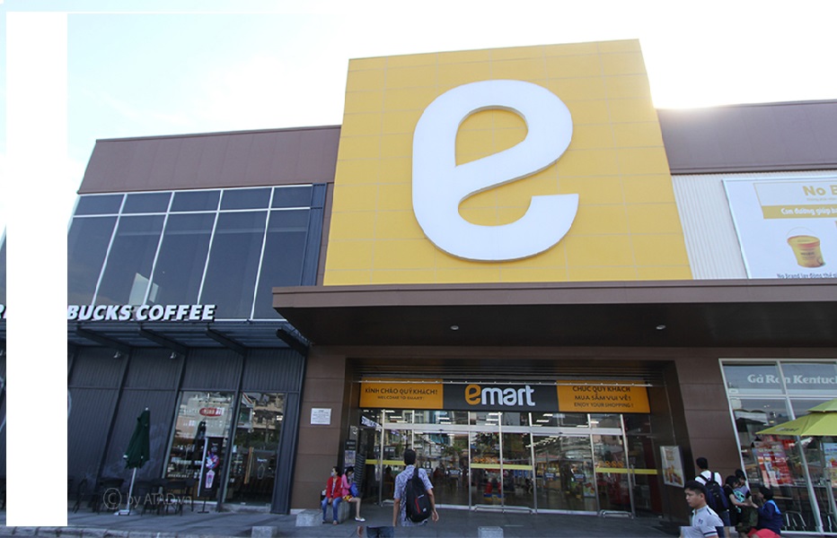 Sau hơn 5 năm có mặt tại Việt Nam, đại siêu thị Emart vẫn lỗi hẹn chưa mở thêm được điểm kinh doanh mới. Ảnh: Emart