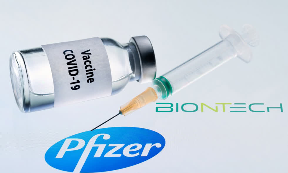 Vaccine COVID-19 của Pfizer Inc. và BioNTech SE sắp có mặt trên thị trường. Ảnh: AFP.