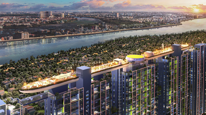 Sunshine Crystal River - tổ hợp Sunshine Sky Villas đầu tiên tại Hà Nội. 