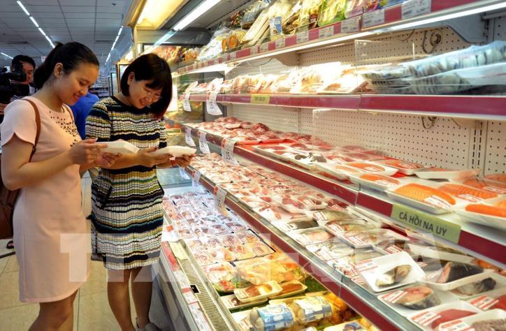 Dịch COVID-19 khiến giá thịt lợn tăng cao.