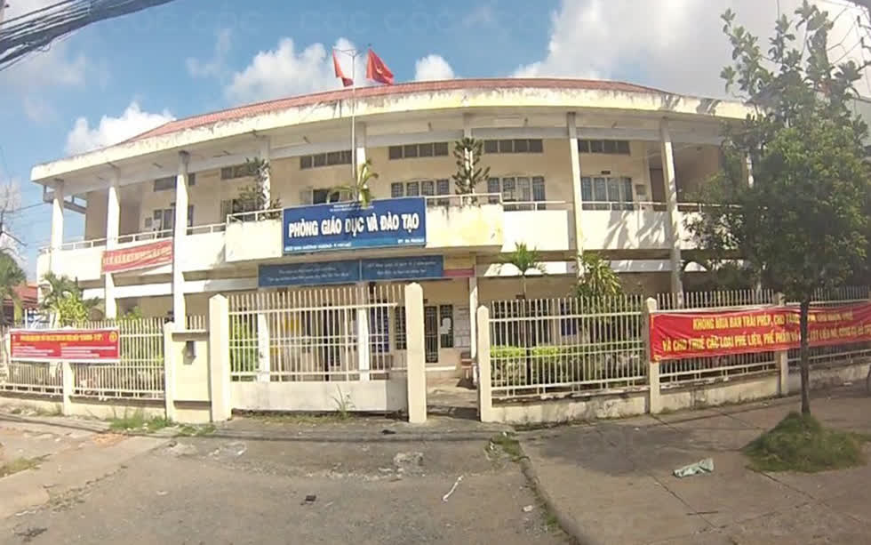 Phòng Giáo dục - Đào tạo quận Bình Tân.