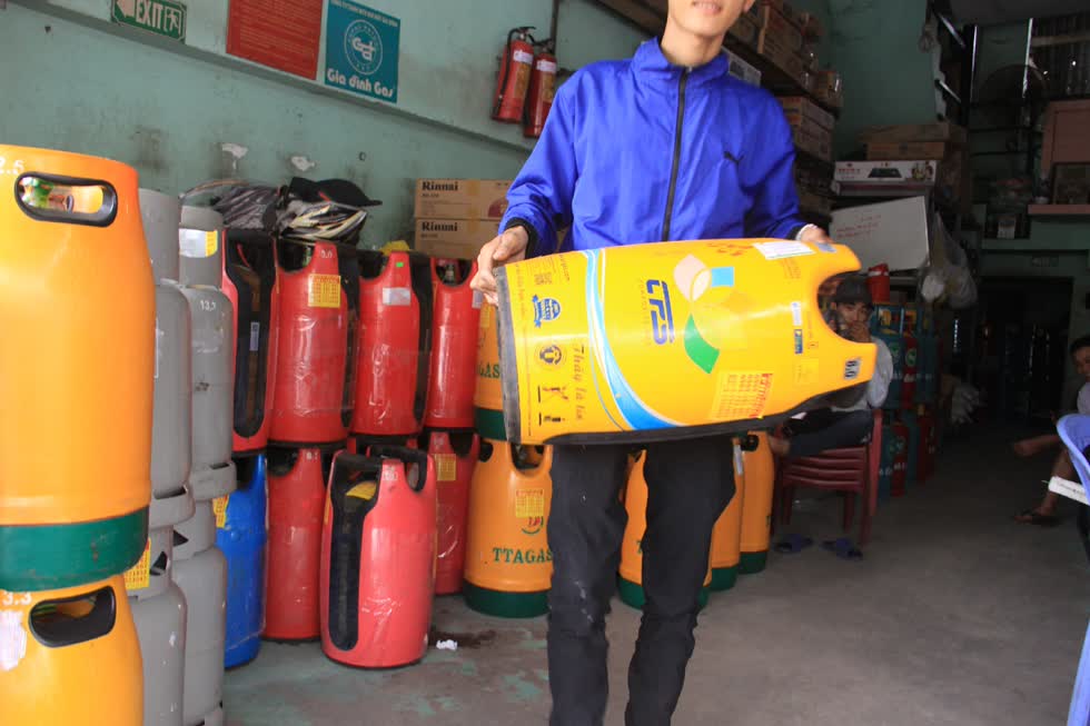 Giá gas giảm nhẹ ngày cuối tuần