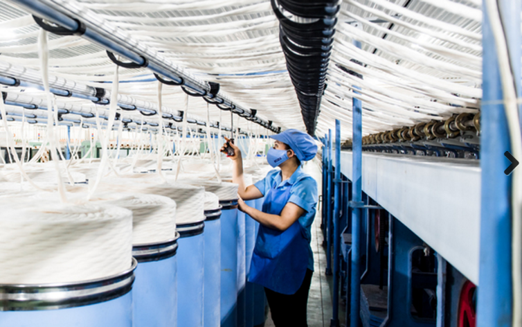 Trung Quốc thị trường xuất khẩu sợi lớn của Việt Nam. 