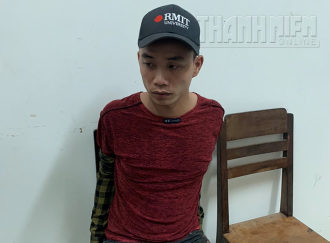 Nguyễn Hữu Việt được cho là nghi phạm cướp Bách Hóa Xanh. Ảnh: Thanh Niên