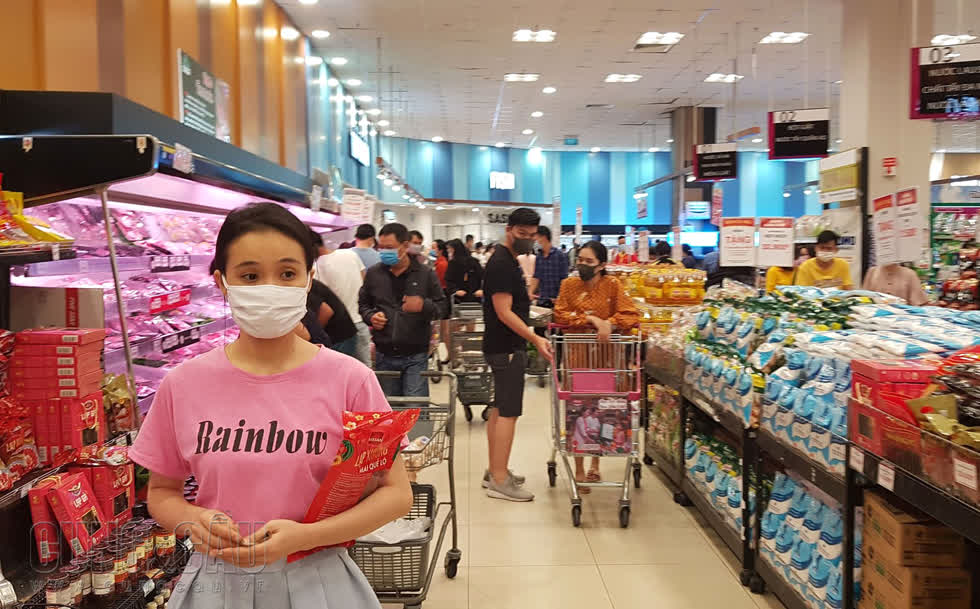 Hình ảnh ghi nhận tại hệ thống siêu thị Aeon (Tân Phú).