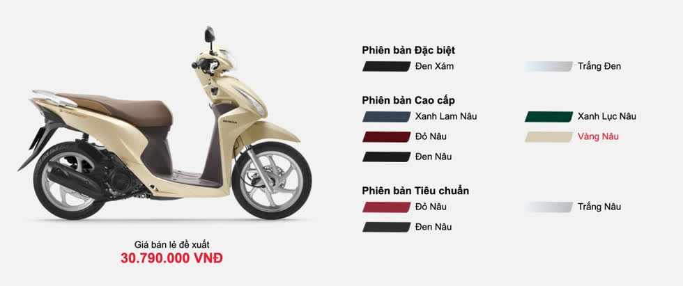 Giá xe máy Honda Vision tháng 4/2020: Cao nhất 32 triệu đồng