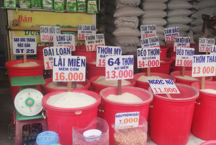 Giá lúa gạo trong nước giữ ổn định, thị trường ảm đạm đầu tháng 4