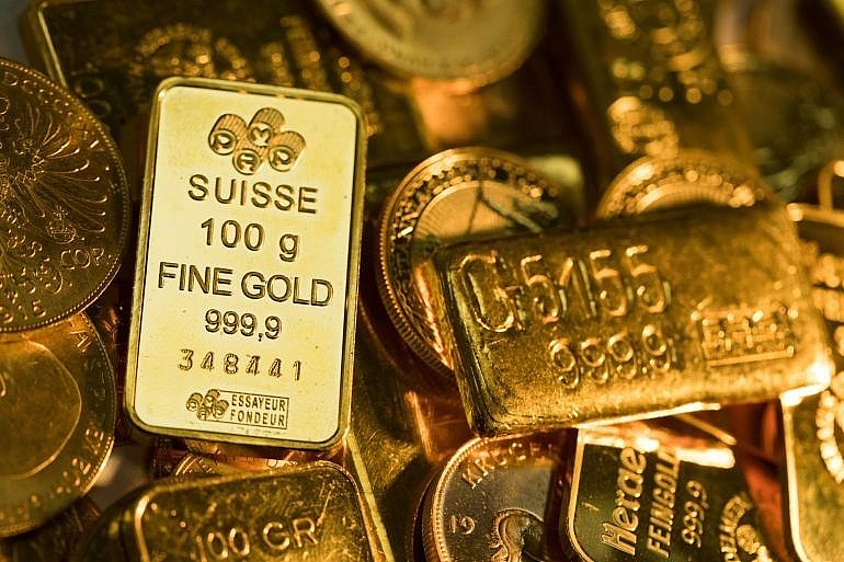 Giá vàng thế giới tiếp đà tăng, rút ngắn khoảng cách với vàng trong nước  