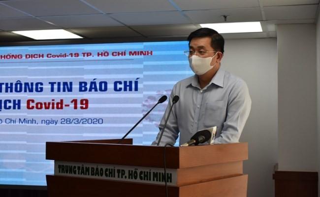 Giám đốc Sở Tài nguyên - Môi trường Nguyễn Toàn Thắng nhận trách nhiệm về văn bản gây hoang mang - Ảnh: Trung tâm báo chí TP.HCM.