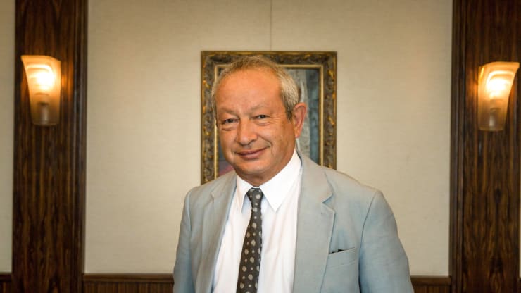   Chủ tịch và Giám đốc điều hành Orascom Investment Holding, ông Naguib Sawiris. Ảnh: Bloomberg.  