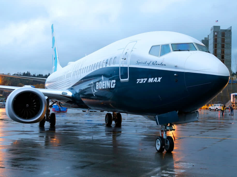 Dòng máy bay 737 MAX của Boeing Co. Ảnh AP