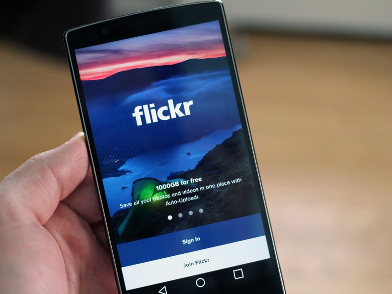Flickr cung cấp một số tùy chọn bộ nhớ với giá thành hấp dẫn dành cho những ai không muốn bỏ nhiều tiền để sử dụng dịch vụ. Ảnh: Android Central.
