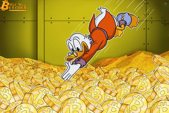 Bitcoin tăng lên mức 7.800 USD nhờ niềm tin từ các Hodler