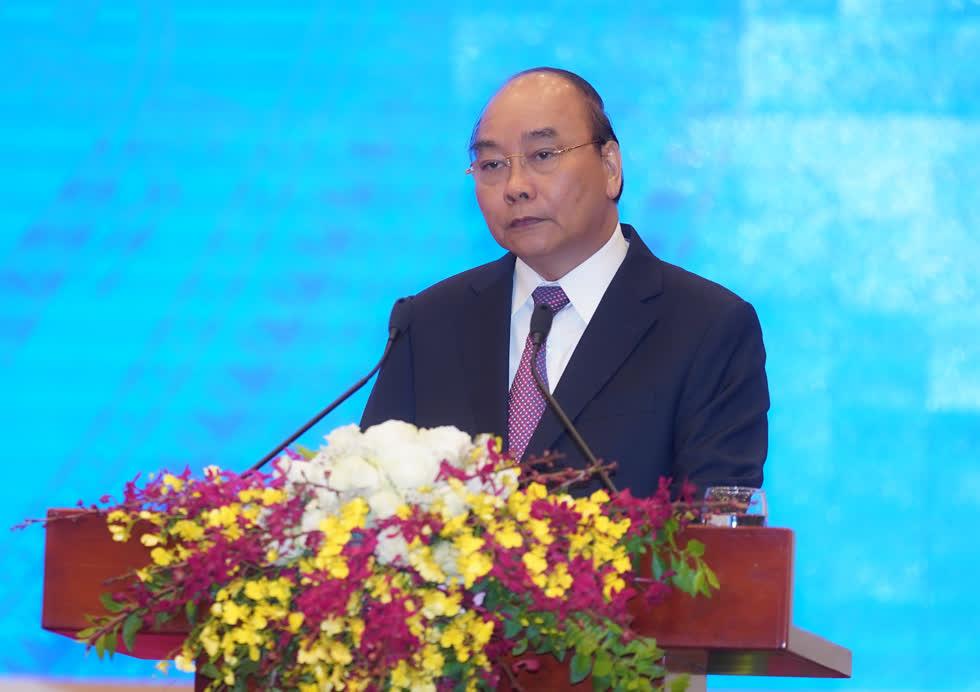  Thủ tướng Nguyễn Xuân Phúc  chủ trì hội nghị trực tuyến toàn quốc Thủ tướng Chính phủ với doanh nghiệp.