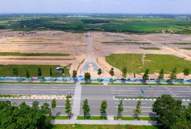 Chưa thi công hạ tầng nhưng Công ty Kim Oanh đã huy động vốn ở dự án Khu đô thị Tân Phú.