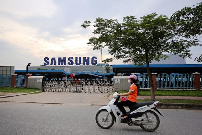 Nhà máy Samsung Bắc Ninh. Ảnh: Bloomberg.