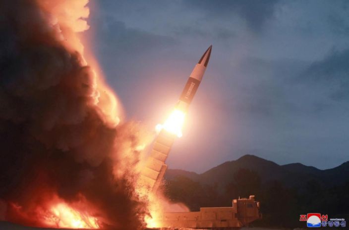 Điều gì cản trở tiến trình phi hạt nhân hóa Triều Tiên? Ảnh: KCNA.