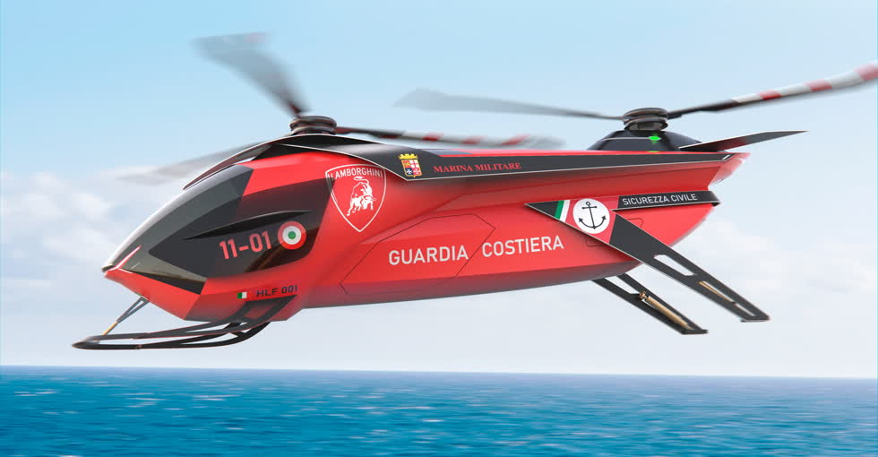 Lamborghini tung concept siêu trực thăng