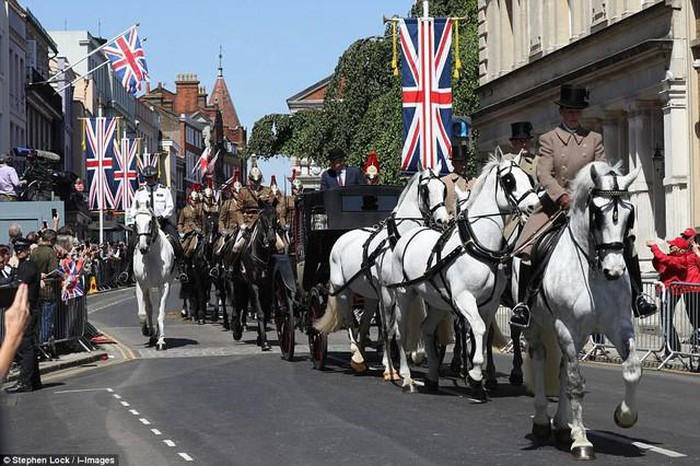 Trung đoàn kỵ binh Household Cavalry của nổi tiếng của Quân đội Anh. Ảnh: Images