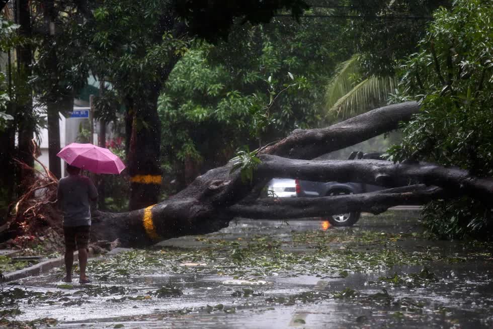 Vamco là cơn bão thứ 21 và cũng là cơn bão cướp đi tính mạng nhiều người nhất tại Philippines trong năm 2020. Ảnh: AP