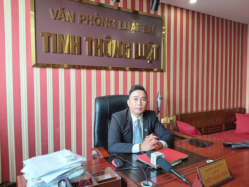 Luật sư Diệp Năng Bình. Ảnh: Vietnamnet