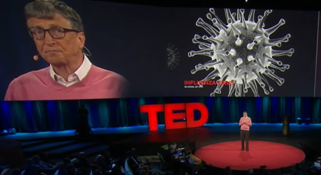  Bill Gates trong buổi phát biểu tại diễn đàn Ted năm 2015. Ảnh: Mercury.