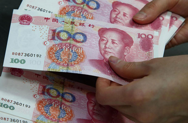 Nhân dân tệ đang có nguy cơ tụt xuống mức đáy 8 tháng.