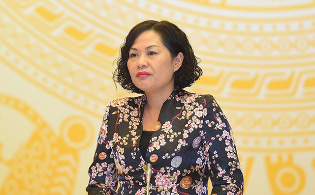 Phó Thống đốc Ngân hàng Nhà nước Nguyễn Thị Hồng được giới thiệu làm Thống đốc Ngân hàng Nhà nước. Ảnh: Dân trí